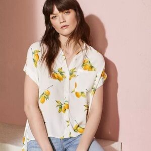 ✂️Rails Whitney Lemon Grove Button Down Shirt